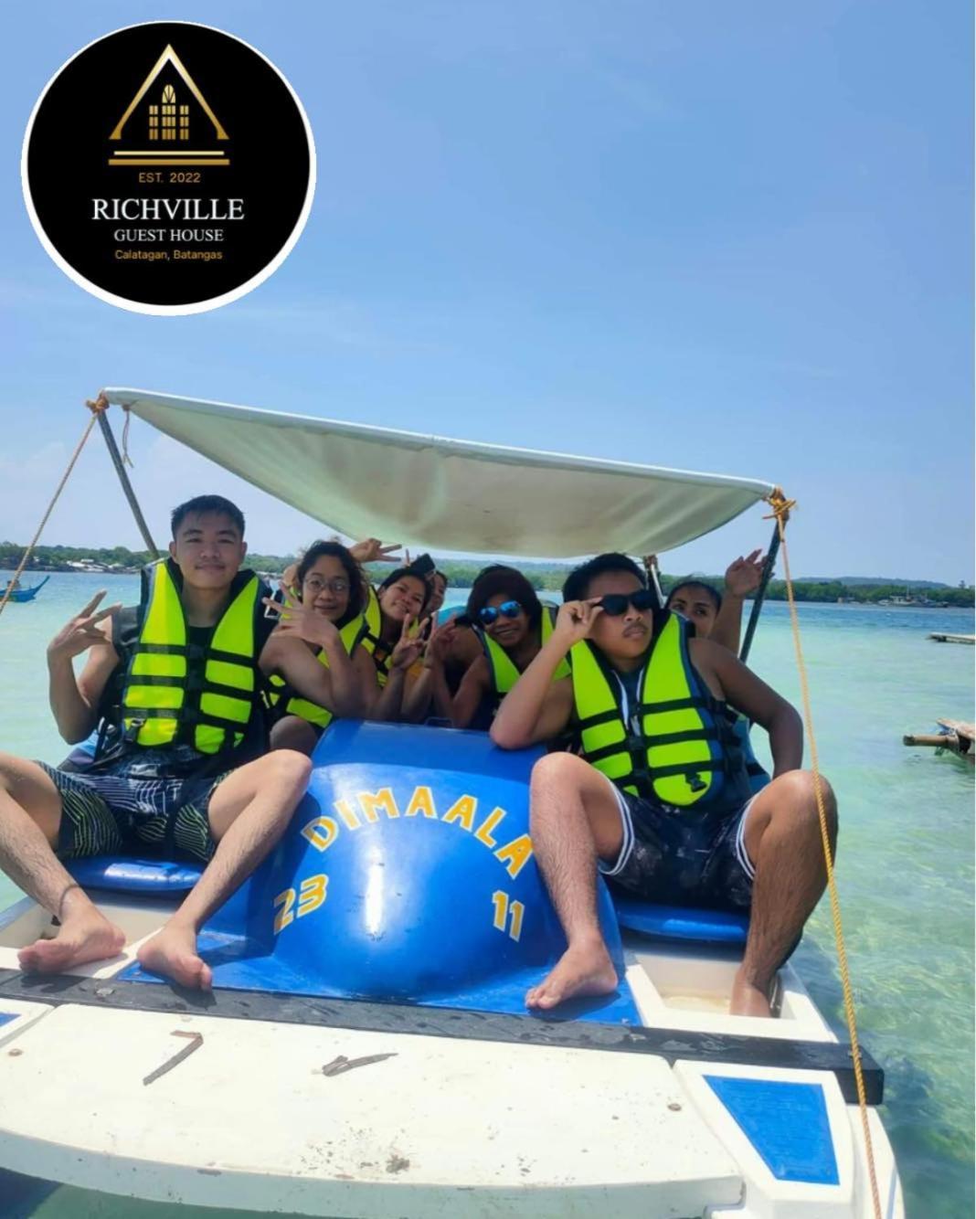 Richville Little Boracay Guest House Calatagan Exterior foto